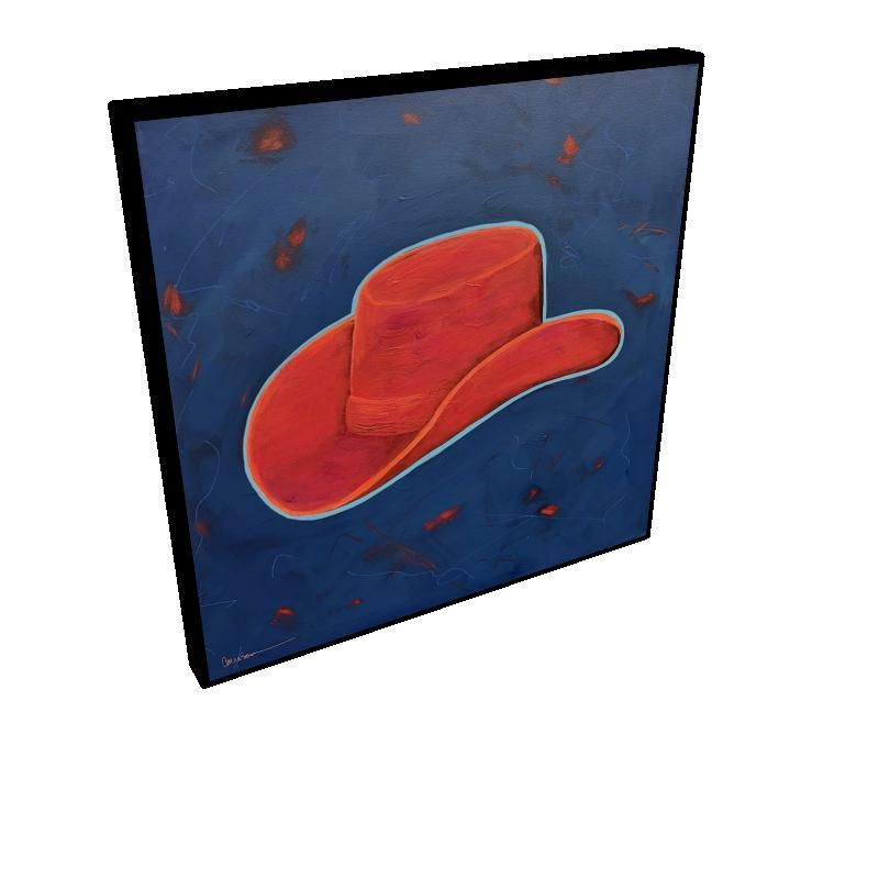 "All Hat" Canvas Print