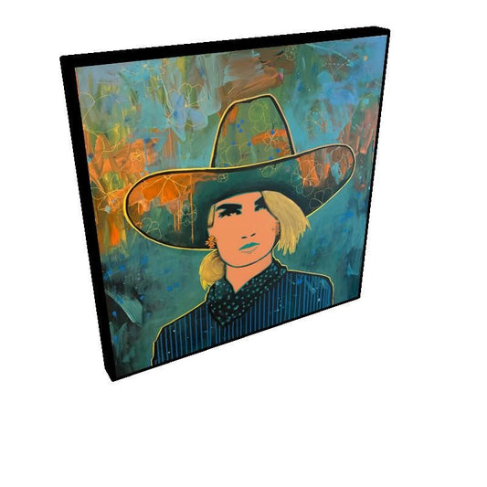 "Farm Girl" Canvas Print