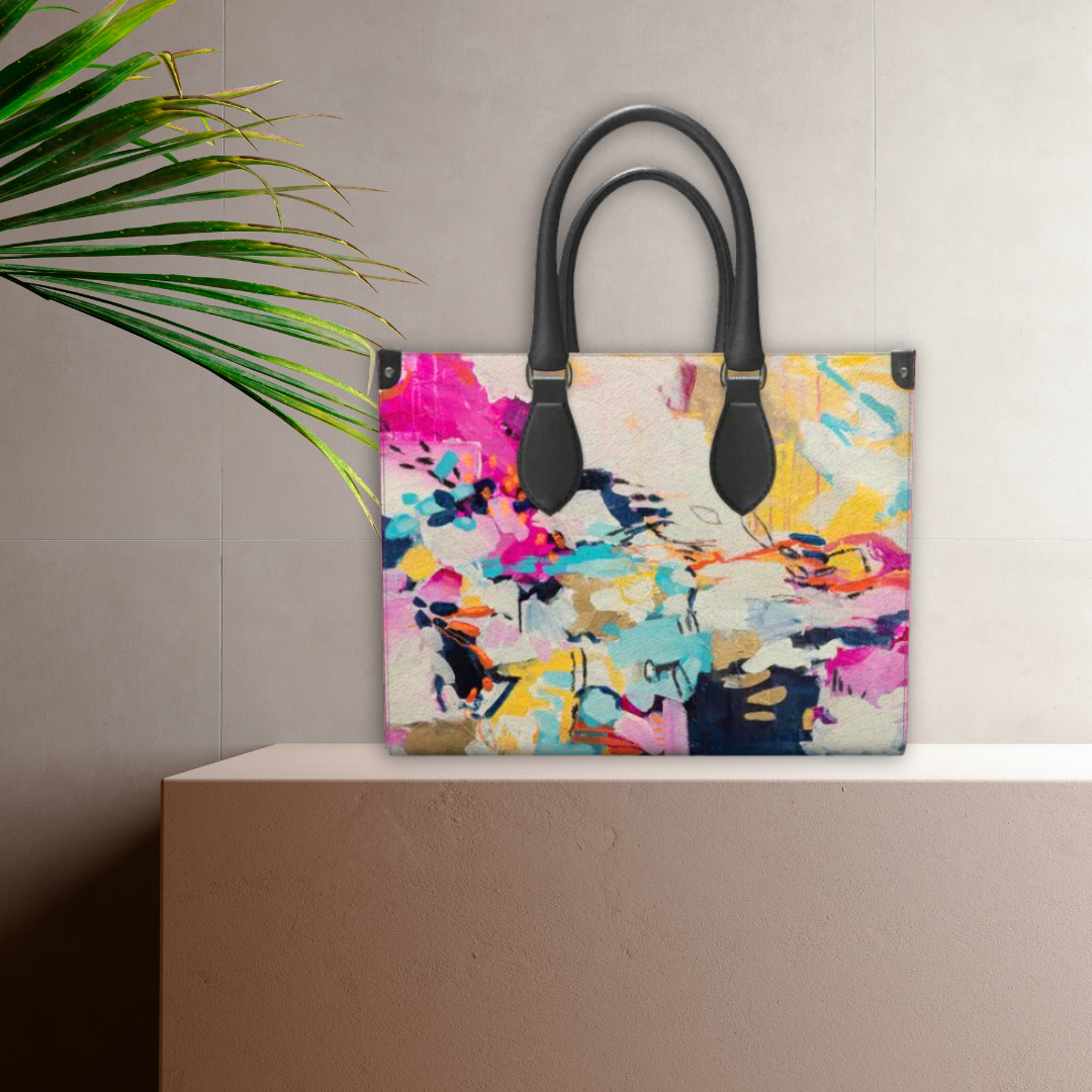 Leather Shopper "Friends"