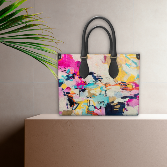 Leather Shopper "Friends"