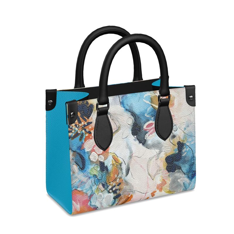 Leather Shopper Petite "Pretty Please"