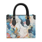 Leather Shopper Petite "Pretty Please"