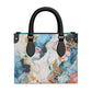 Leather Shopper Petite "Pretty Please"