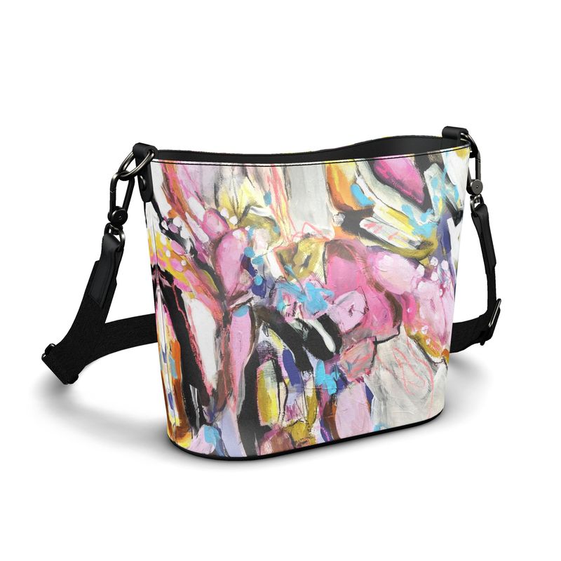 "My Colorful World" Bucket Bag