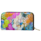 Leather Zip Wallet "Awakening"