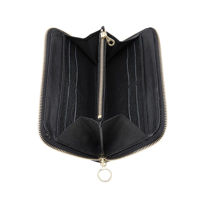 Leather Zip Wallet "Awakening"