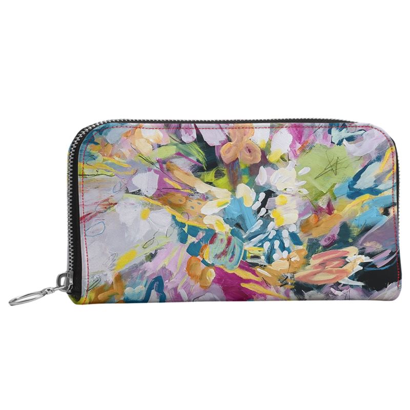 Leather Zip Wallet "Unintended"