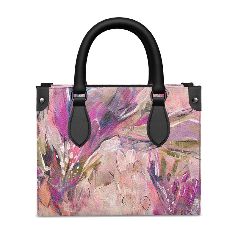 Leather Shopper Petite "Palm Beach Blast"