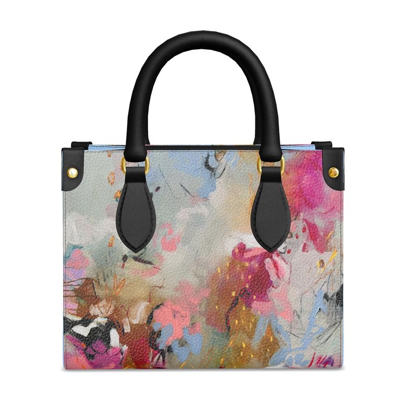 Leather Shopper Petite "Fireflies at Grandpa's"