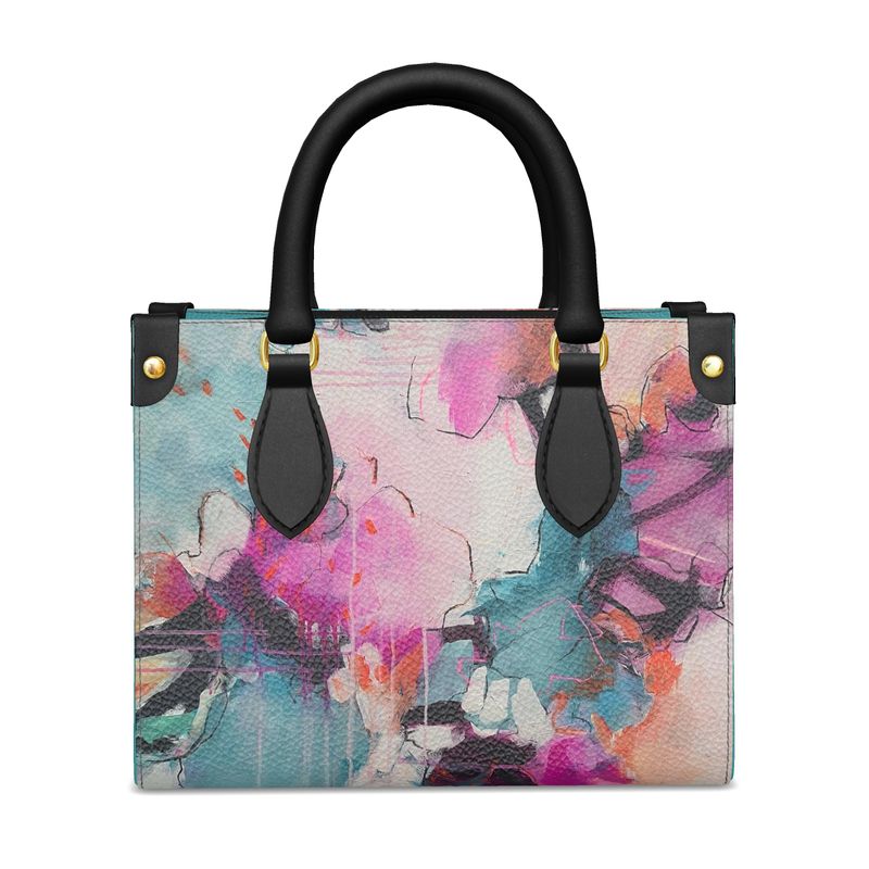Leather Shopper Petite  "Under Pressure"
