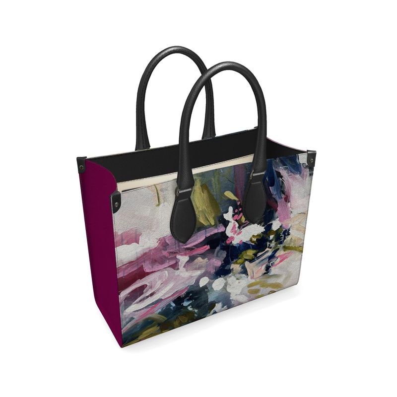Leather Shopper "Falling Awake"
