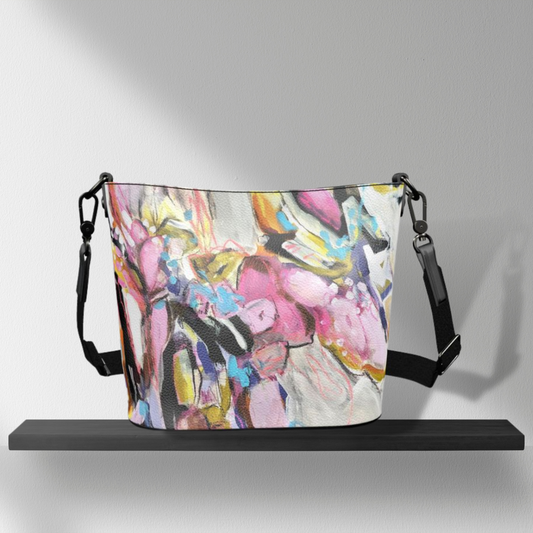 "My Colorful World" Bucket Bag