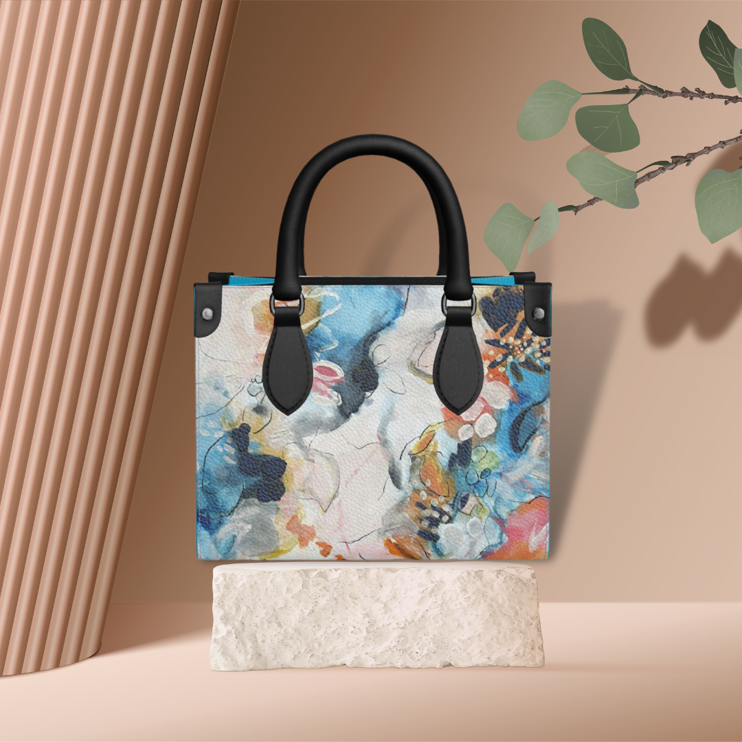 Leather Shopper Petite "Pretty Please"