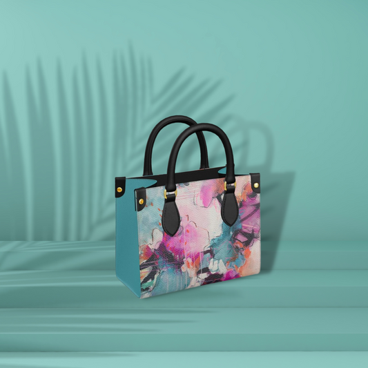 Leather Shopper Petite  "Under Pressure"